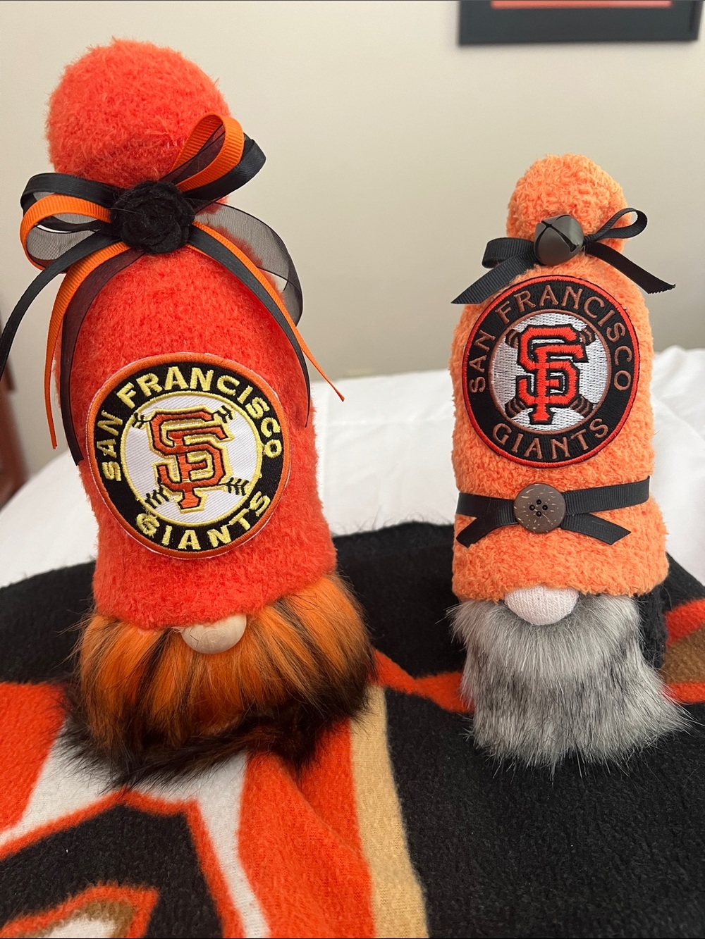 San Francisco Giants Orange Gnome Décor Set by